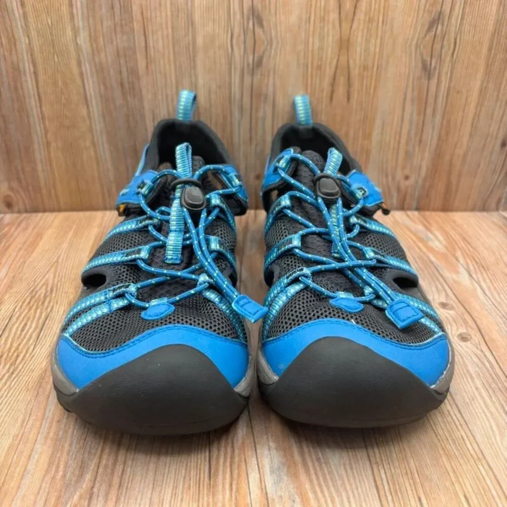 Teva Kids Unisex Manatee Water Hiking Sport Sandal Blue Graphite Size 4